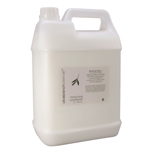 Acondicionador humectante Olive Branch Botanicals, Dispensador Recargable, Jarra, 169 oz/5 l